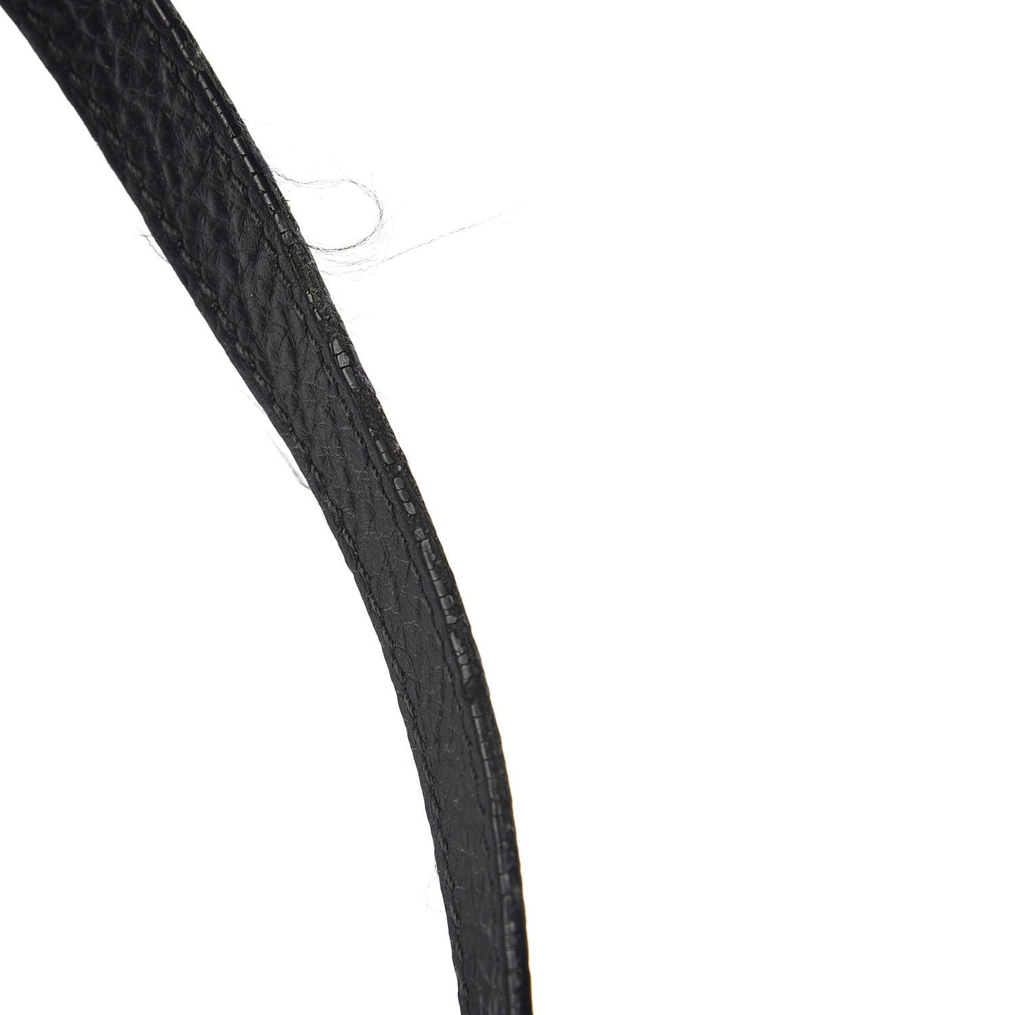 Signature Grain Calfskin Check Embossed Small Canterbury Tote Black