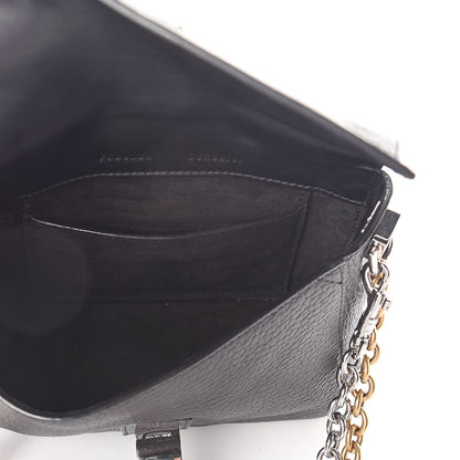 Proenza Schouler Pebbled Calfskin Extra Small Courier Black 4 of 8