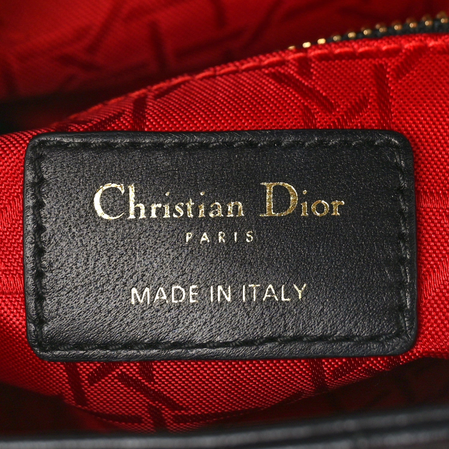Christian Dior Lambskin Cannage Small My ABCDior Lady Dior Black 6 of 8