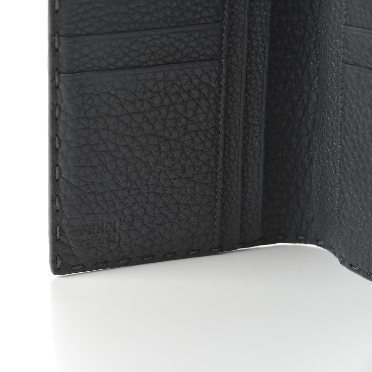 Cuoio Romano Selleria Peekaboo Continental Wallet Asfalto