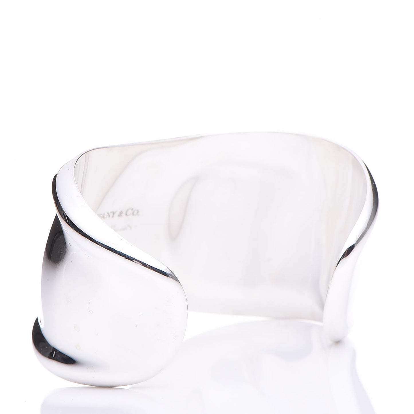 Sterling Silver Medium Elsa Peretti Right Wrist Bone Cuff Bracelet
