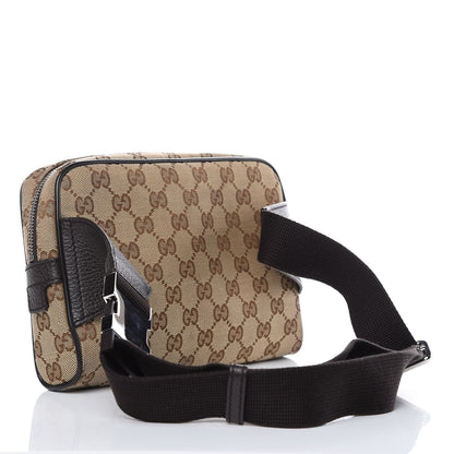 Gucci Monogram Belt Bag Dark Brown 3 of 9