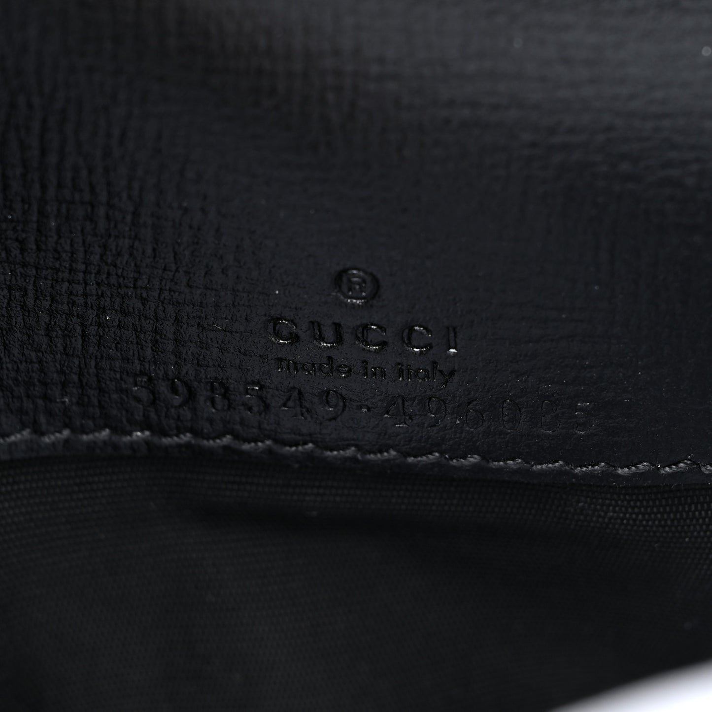 Azalea Calfskin Marina Chain Wallet Black