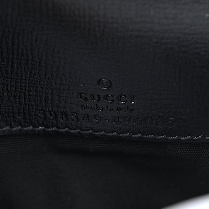 Gucci Azalea Calfskin Marina Chain Wallet Black 6 of 16