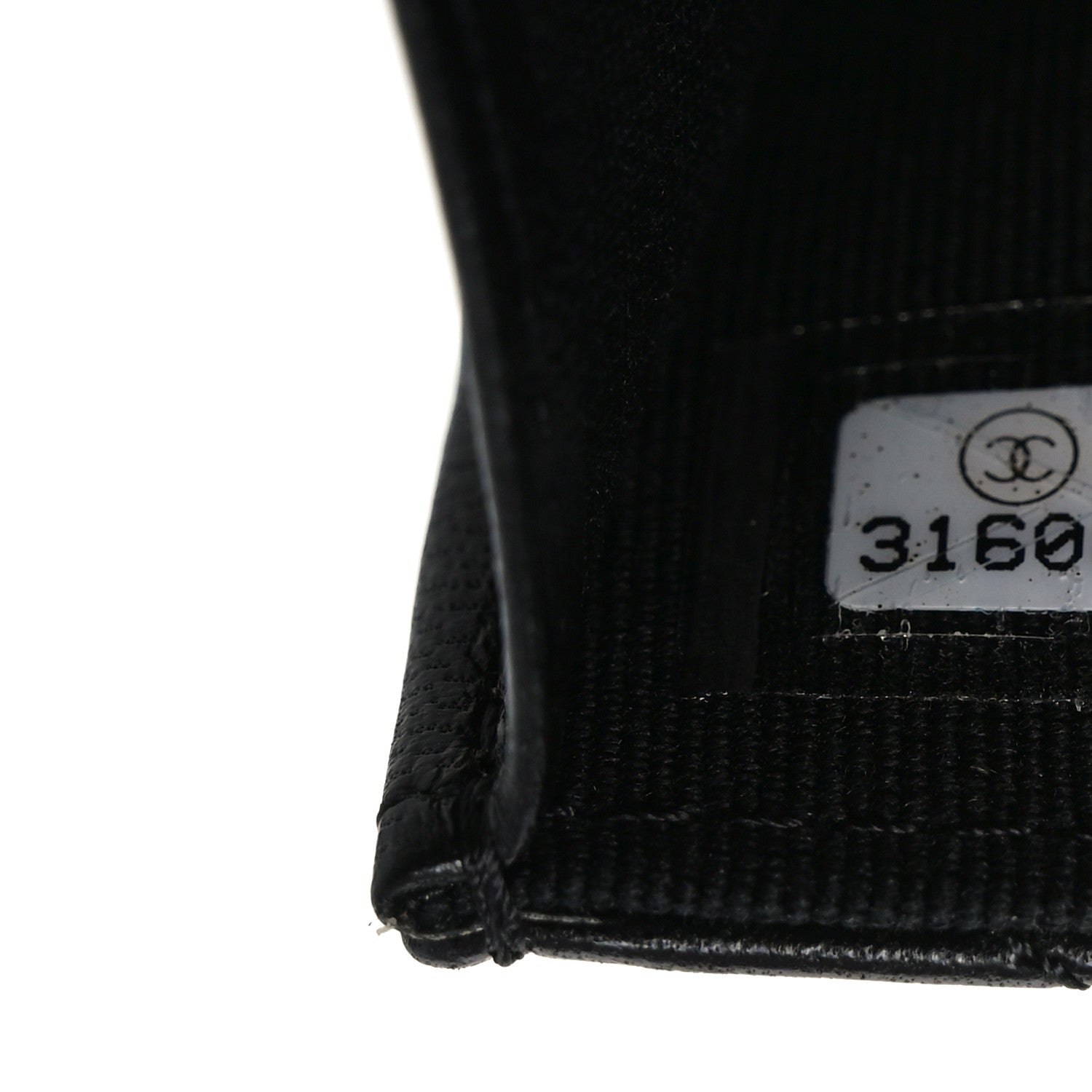 Chanel Lambskin Quilted CC Hook Card Holder Black 7 of 11