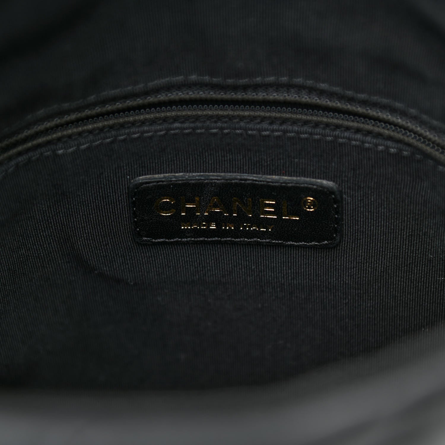 Chanel Calfskin Quilted Medium Chain Me Hobo Black 6 of 9