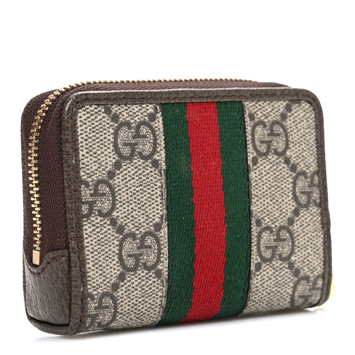 Gucci GG Supreme Monogram Web Ophidia Playing Card Case Beige New Acero 5 of 9