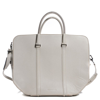 Alexander Wang Textured Calfskin Dimanche Satchel Light Heather Grey 1 of 8