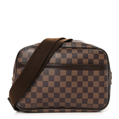 Louis Vuitton Damier Ebene Reporter PM 1 of 10