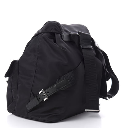 Prada Re-Nylon Saffiano Medium Backpack Black 4 of 10