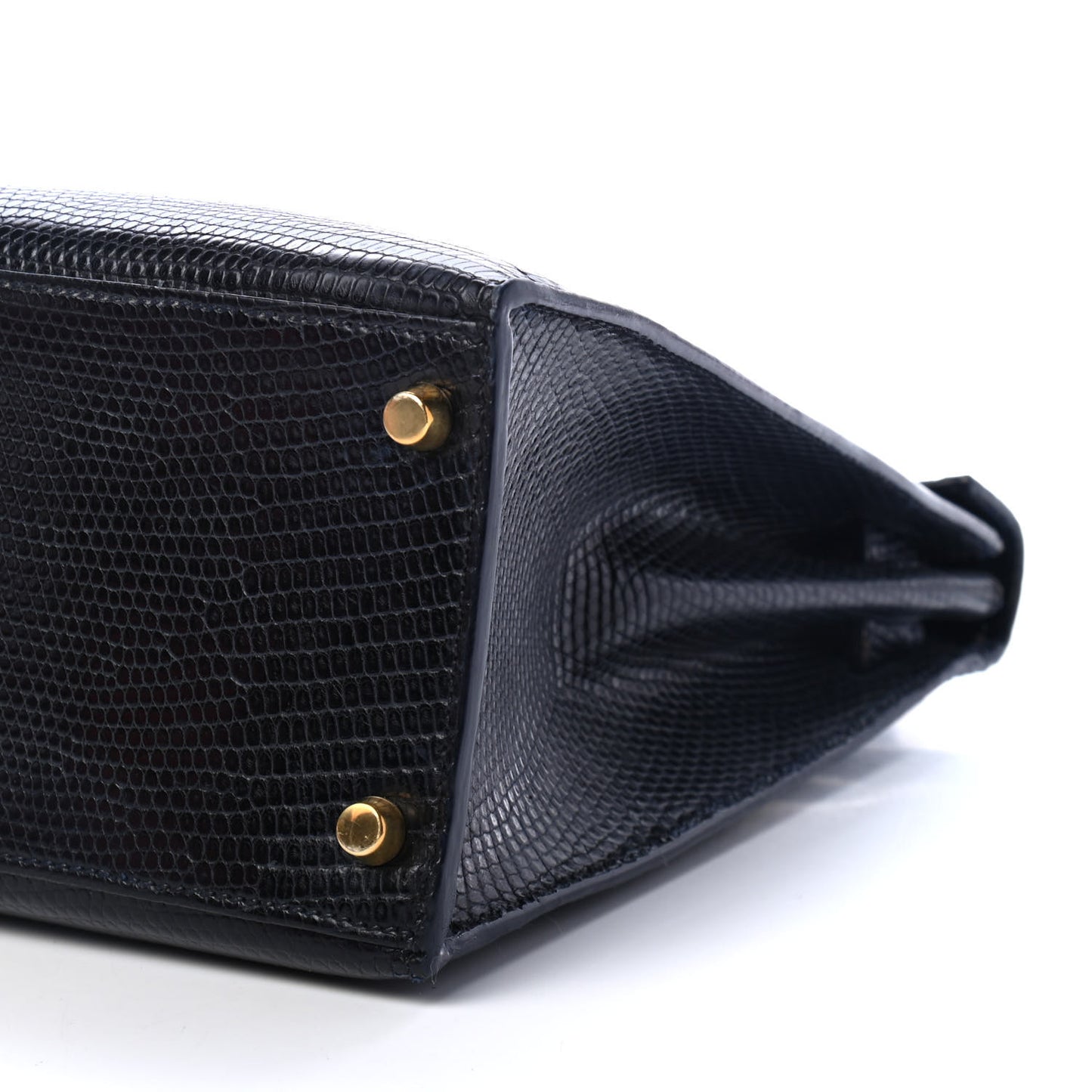 Lizard Kelly Sellier 32 Bleu Indigo