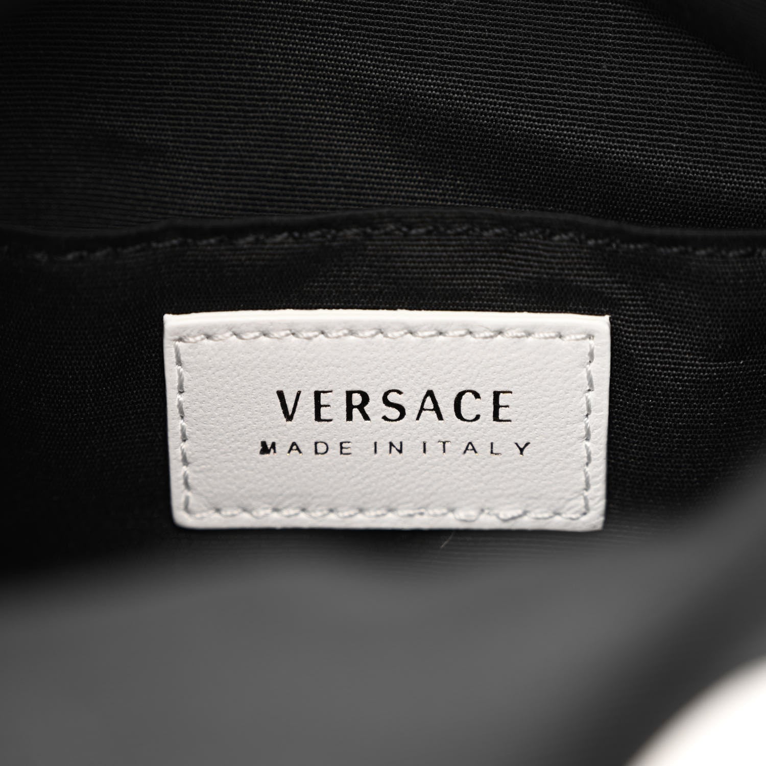 Versace Nappa Quilted Medusa Bucket Bag White 6 of 10