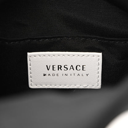 Versace Nappa Quilted Medusa Bucket Bag White 6 of 10