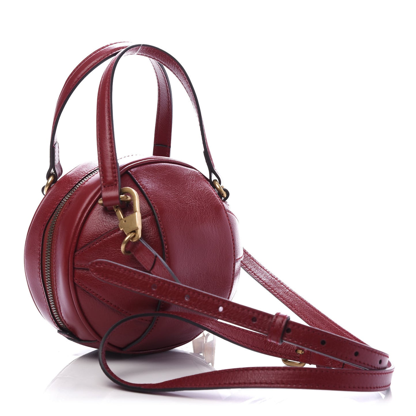 Piuma Lux Energy Mini Tifosa Basketball Shaped Shoulder Bag Romantic Cerise