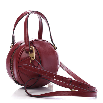 Gucci Piuma Lux Energy Mini Tifosa Basketball Shaped Shoulder Bag Romantic Cerise 4 of 12