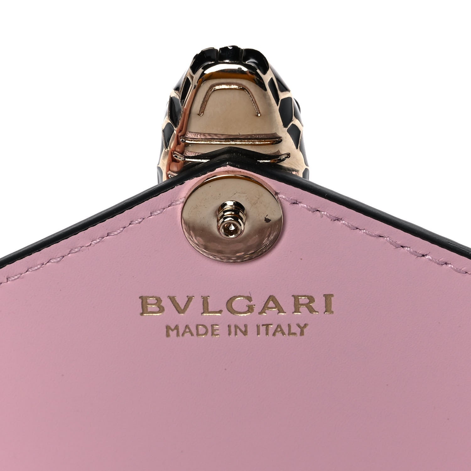 Bulgari Karung Serpenti Forever Wristlet Wallet Pink 8 of 12