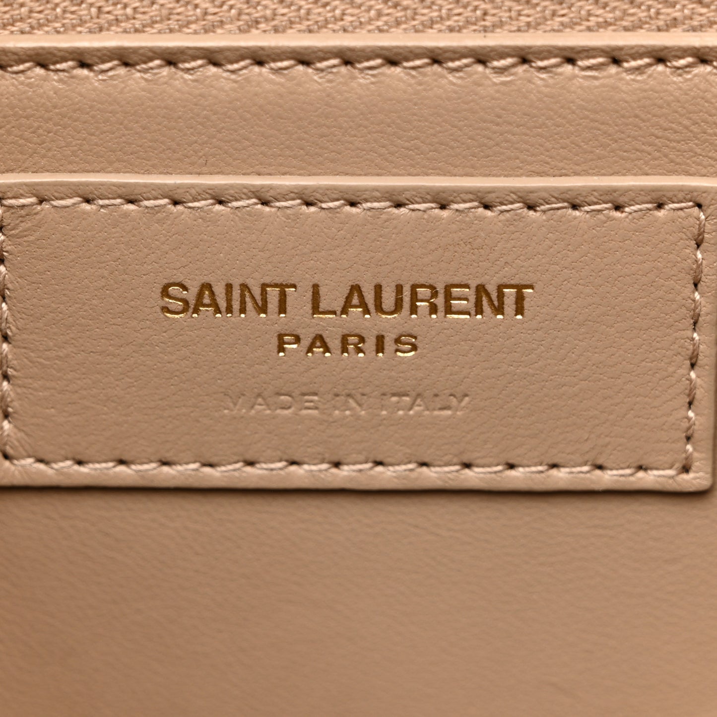 Smooth Calfskin Le Carre Satchel Dark Beige