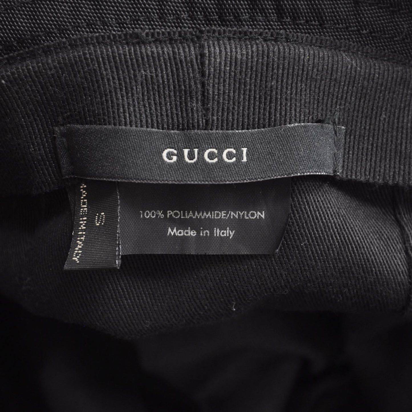 Monogram Web Bucket Cap Small