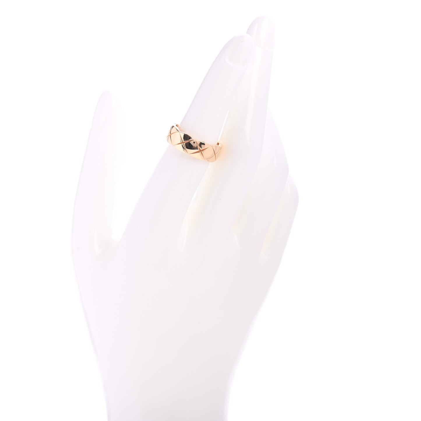 18K Yellow Gold Small Coco Crush Ring 53 6.5