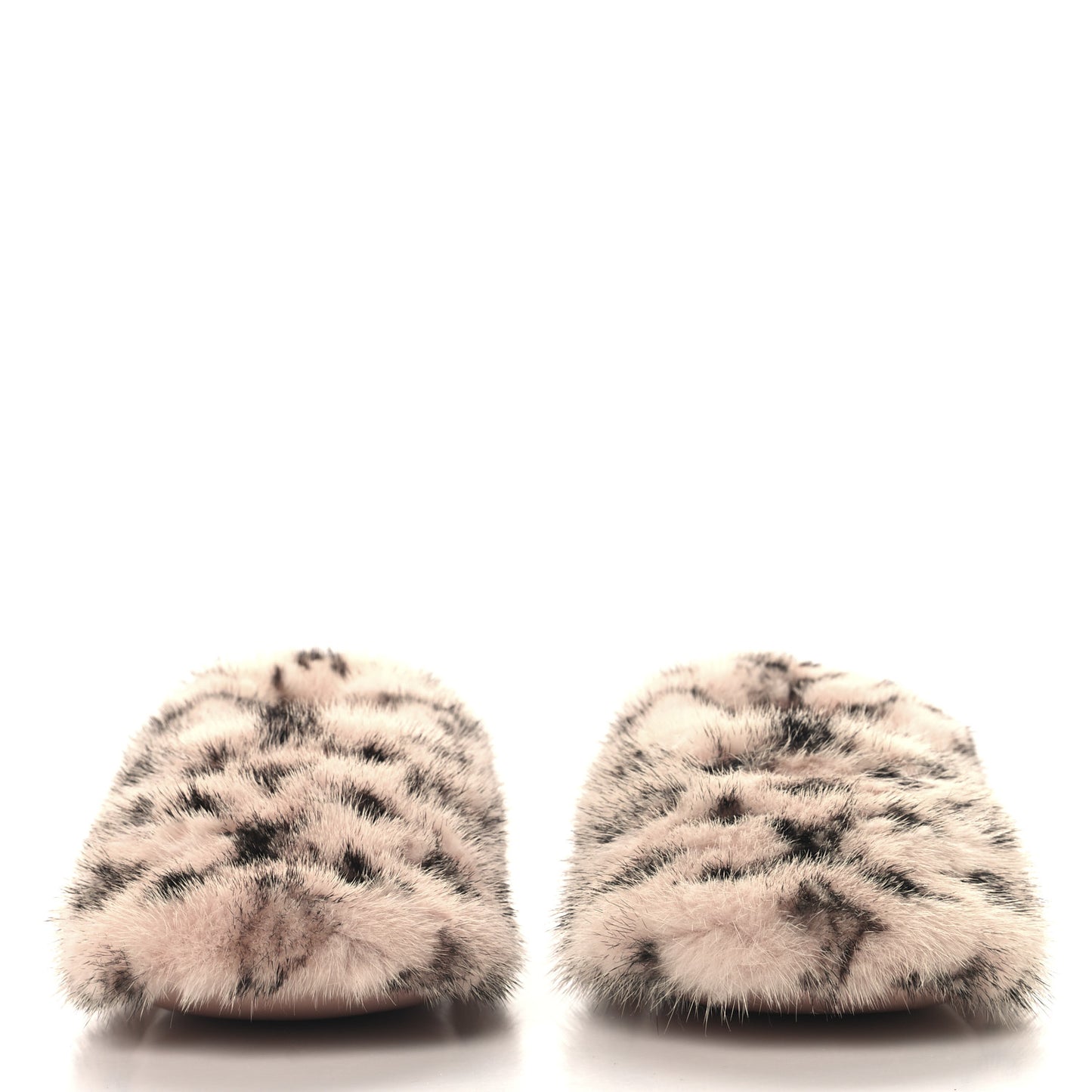 Mink Fur Dreamy Flat Loafer 38 Pink