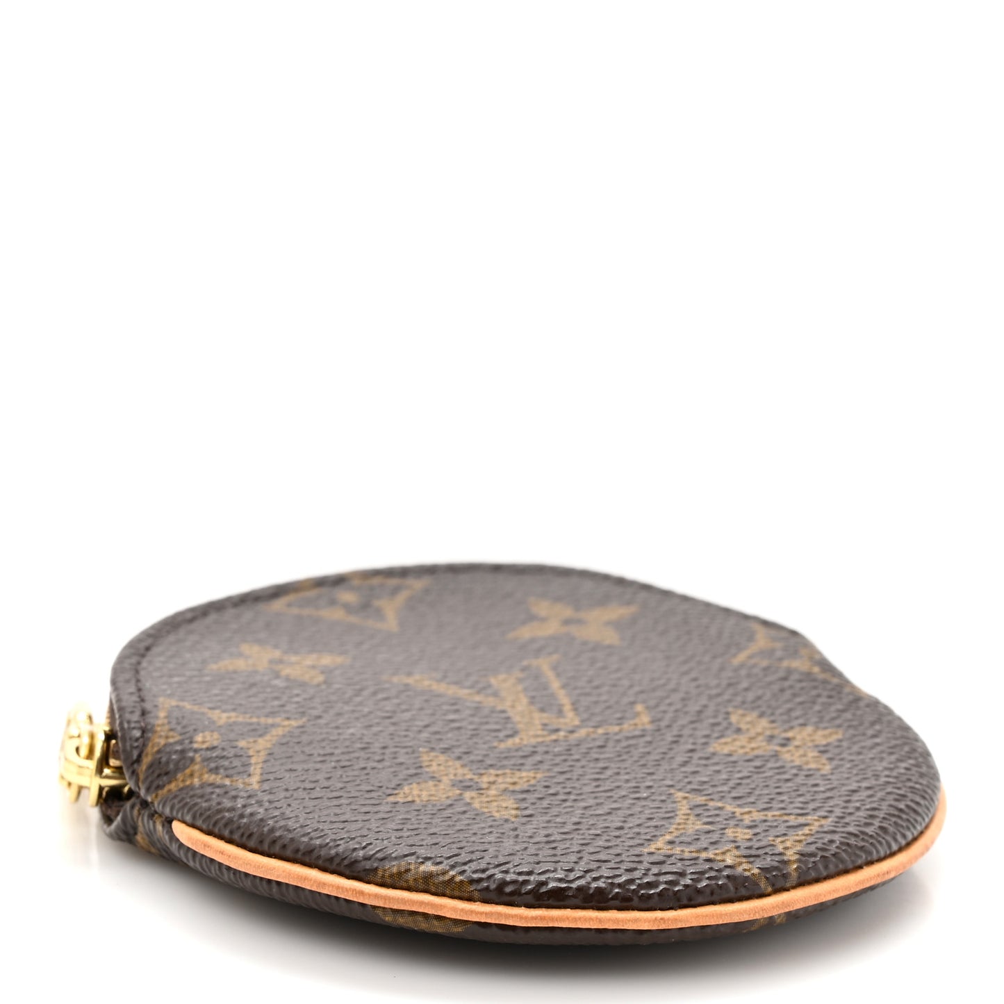 Monogram Round Coin Purse