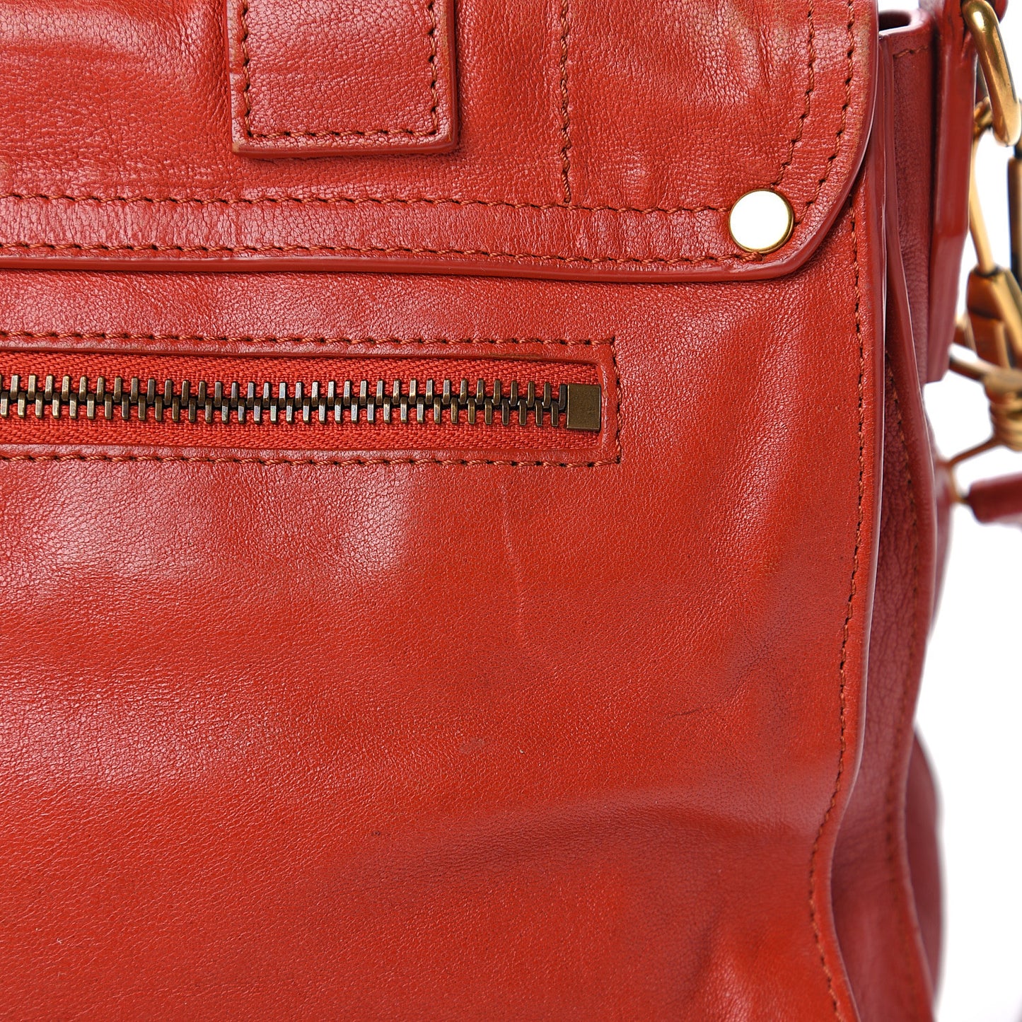 Lambskin Medium PS1 Satchel Paprika