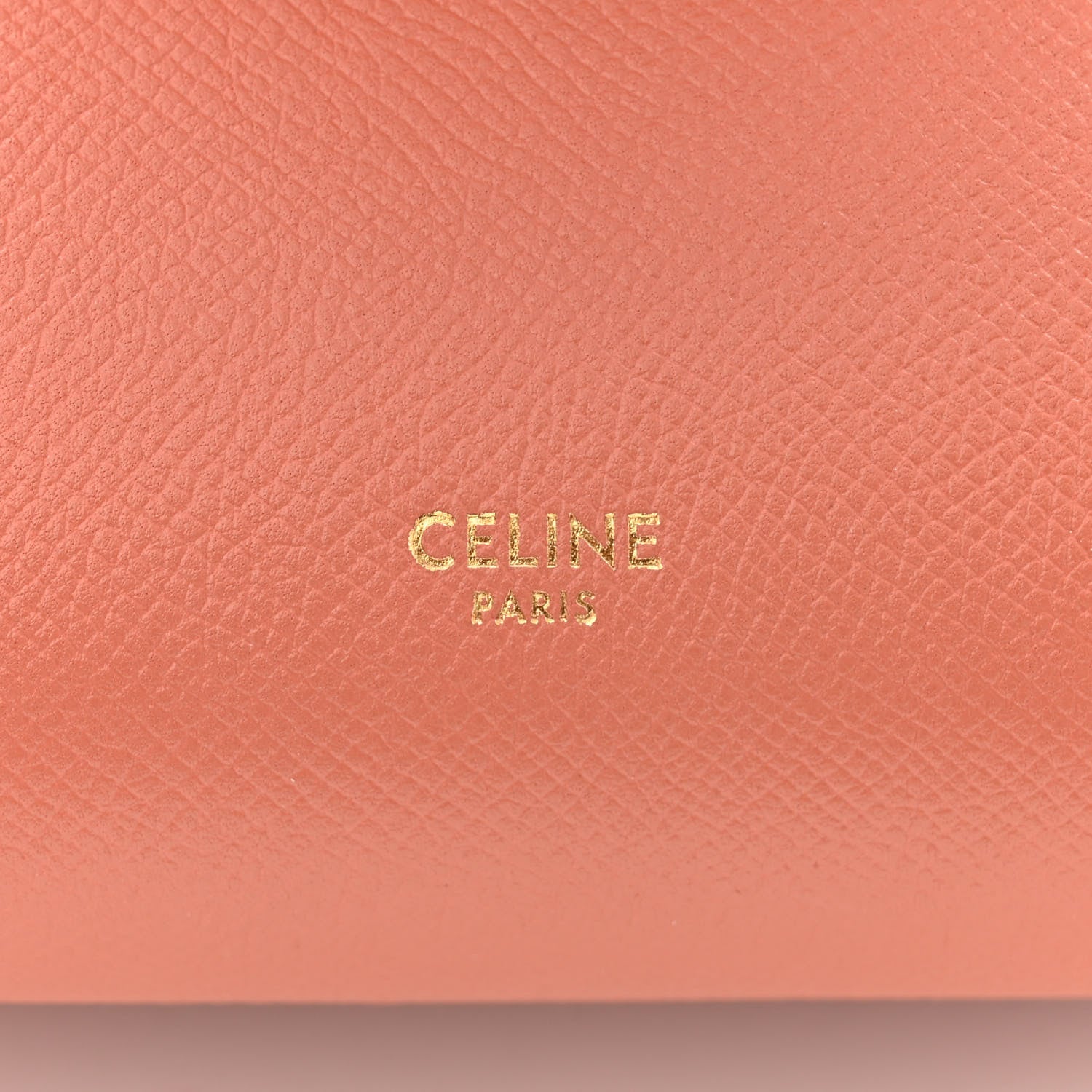 Celine Grained Calfskin Nano Belt Bag Lychee 6 of 10