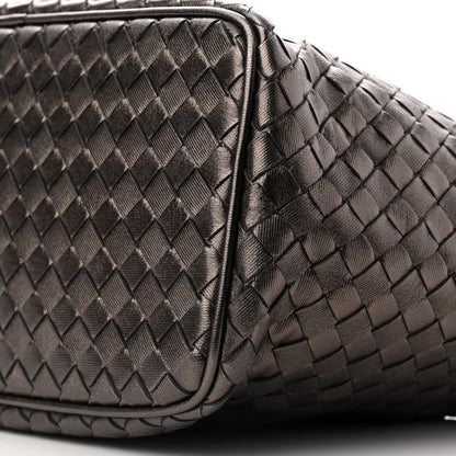 Bottega Veneta Metallic Nappa Intrecciato Small Shoulder Bag Brunito 10 of 10