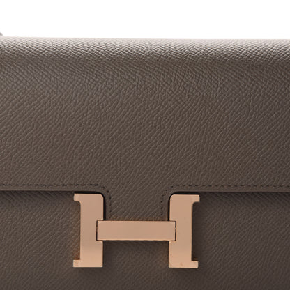 Hermes Epsom Constance Long To Go Wallet Etain 9 of 10