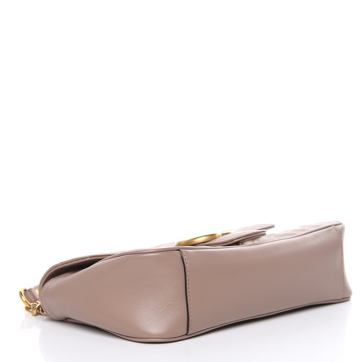 Calfskin Matelasse Small GG Marmont Shoulder Bag Porcelain Rose