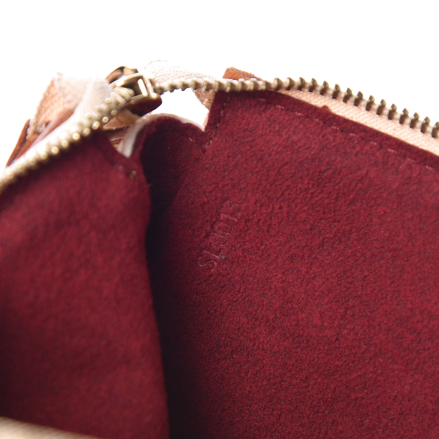 Monogram Multicolor Pochette Accessories White