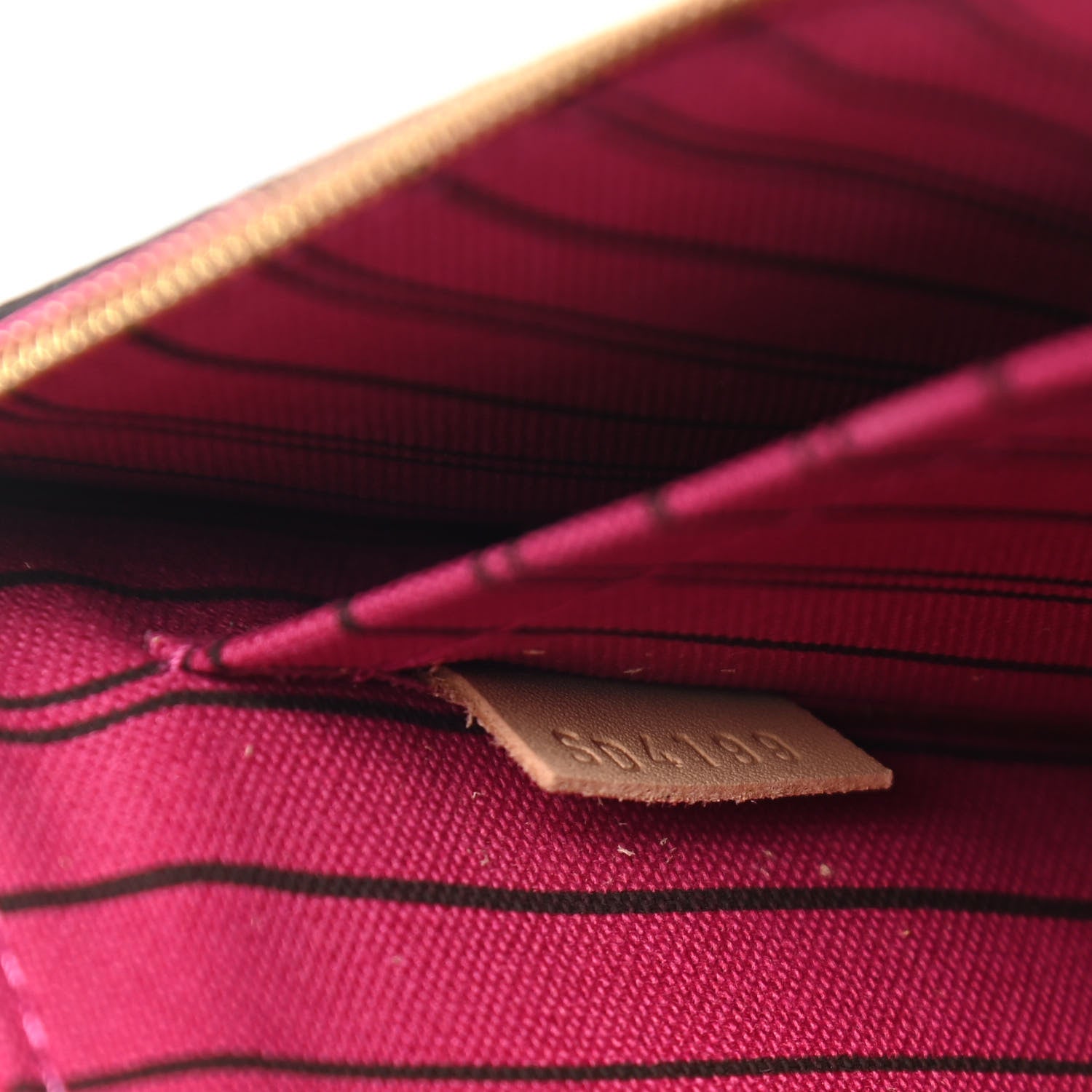 Louis Vuitton Monogram Neverfull MM GM Pochette Pivoine 7 of 8