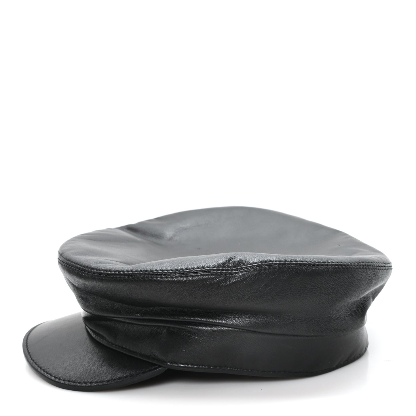 Lambskin Vauban Charms Cap 56 Black