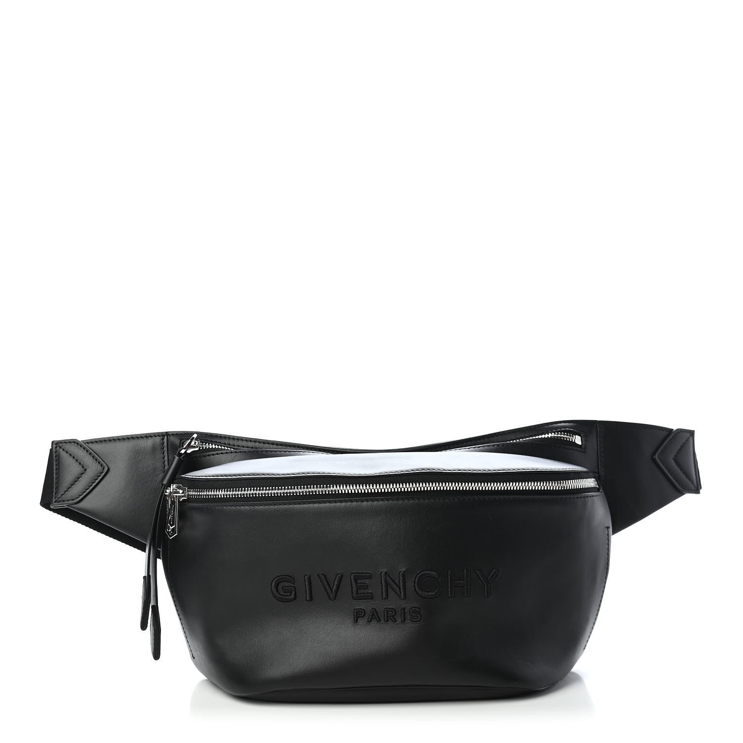 Givenchy Calfskin Logo Belt Bag Black 1 of 9