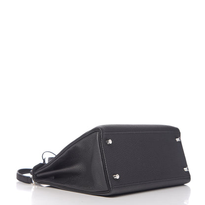 Hermes Togo Kelly Retourne 28 Black 3 of 10