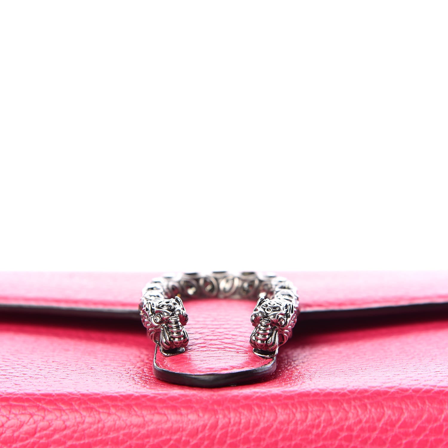Gucci Dollar Calfskin Crystal Mini Dionysus Chain Wallet Box Pink 8 of 12