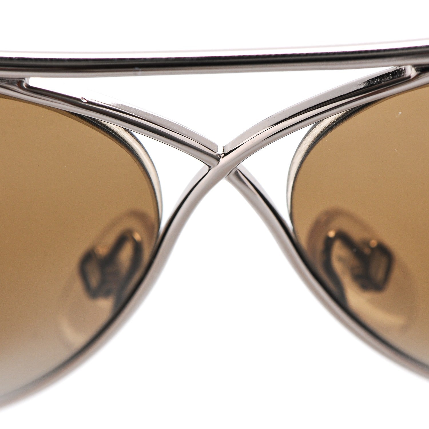 Tom Ford Peter Aviator Sunglasses TF142 Silver 7 of 7