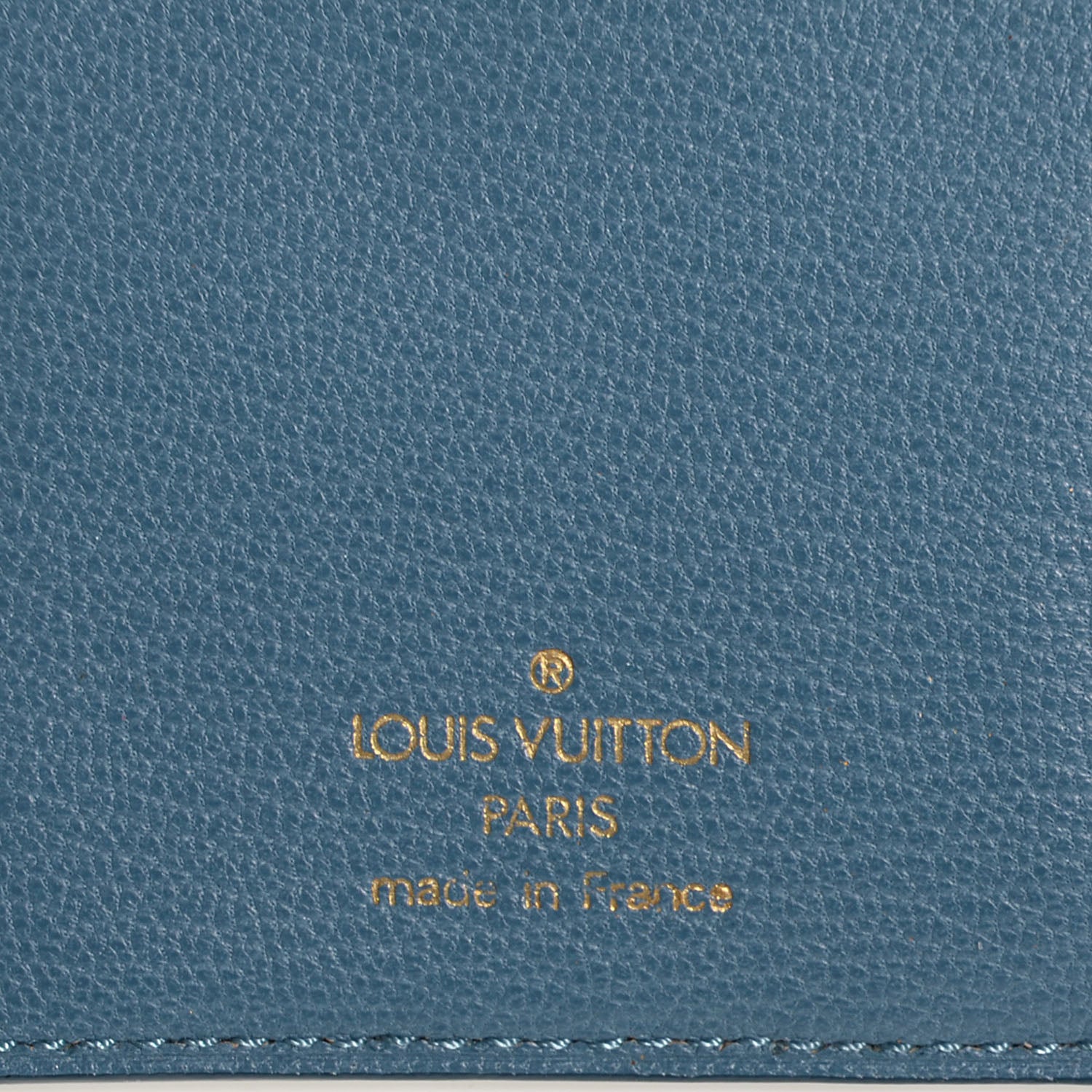 Louis Vuitton Alligator Koala Wallet Blue 7 of 8