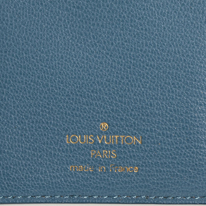Louis Vuitton Alligator Koala Wallet Blue 7 of 8