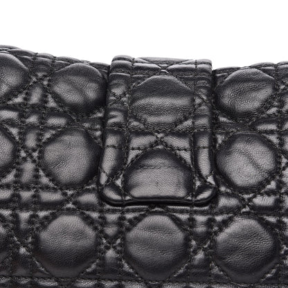 Christian Dior Lambskin Cannage New Lock Flap Black 13 of 16