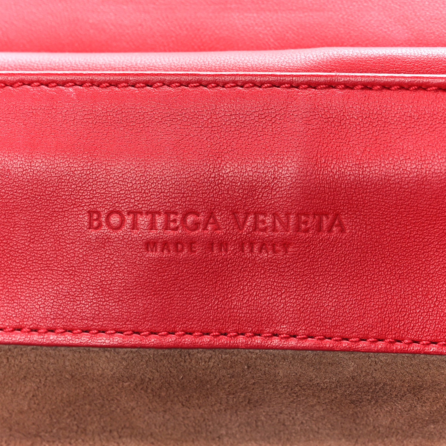 Bottega Veneta Nappa Intrecciato Backpack China Red 6 of 18