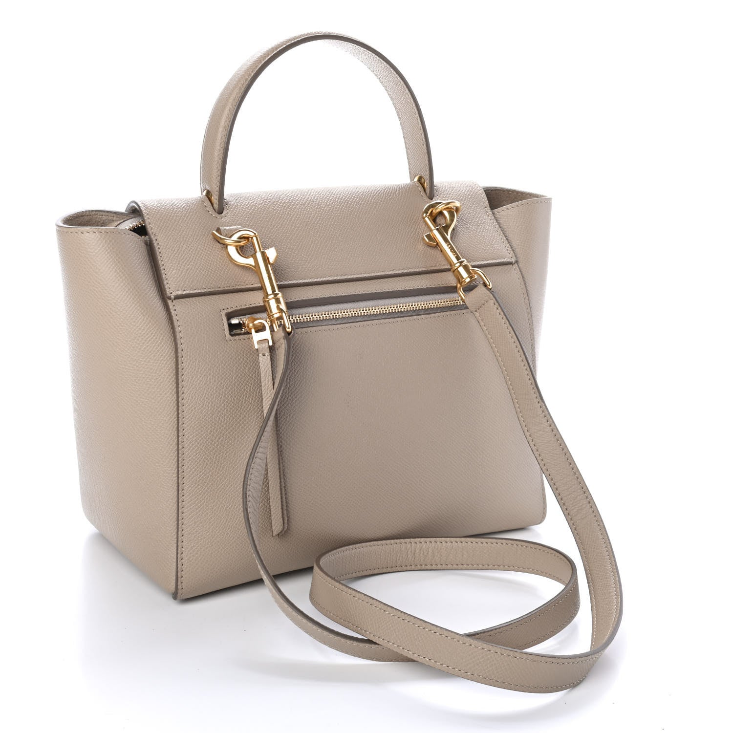 Celine Grained Calfskin Micro Belt Bag Light Taupe 2 of 4
