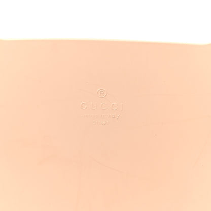 Gucci Rubber Oversized Logo Tote Rosa 6 of 9