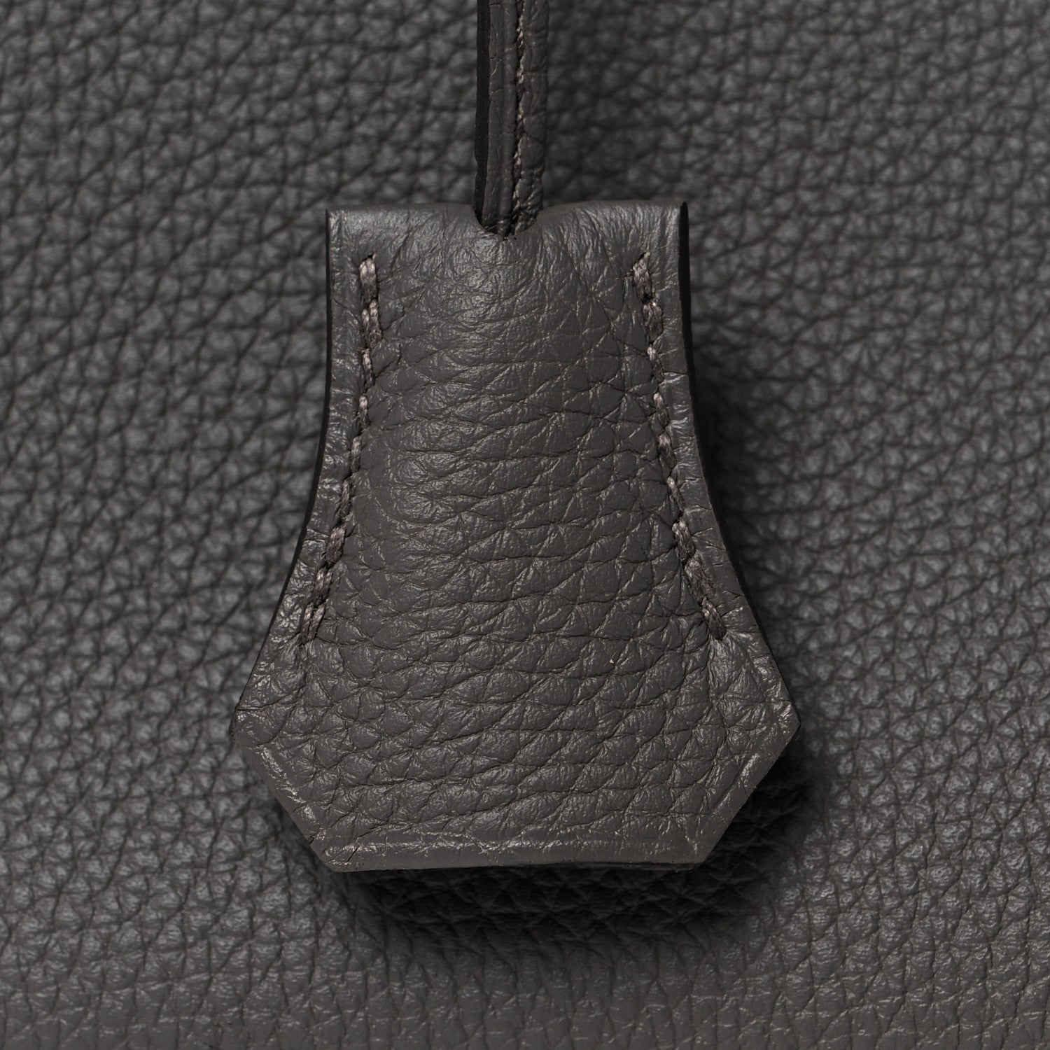 Hermes Togo Birkin 25 Etain 33 of 35