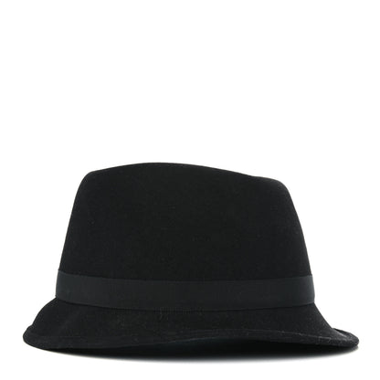 Chanel Felt Fedora Hat M Black 3 of 5