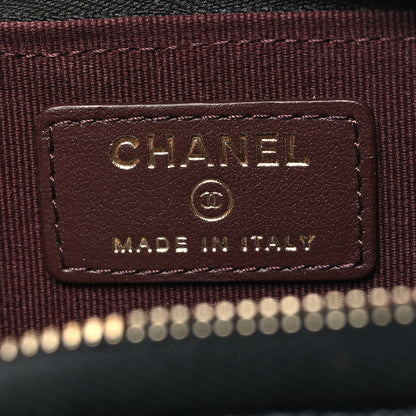 Chanel Caviar Quilted Zip Card Holder Black 6 of 8