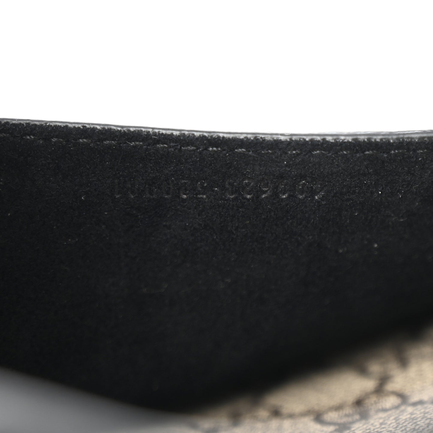 GG Supreme Monogram Suede Crystal Small Dionysus Shoulder Bag Beige Ebony Black