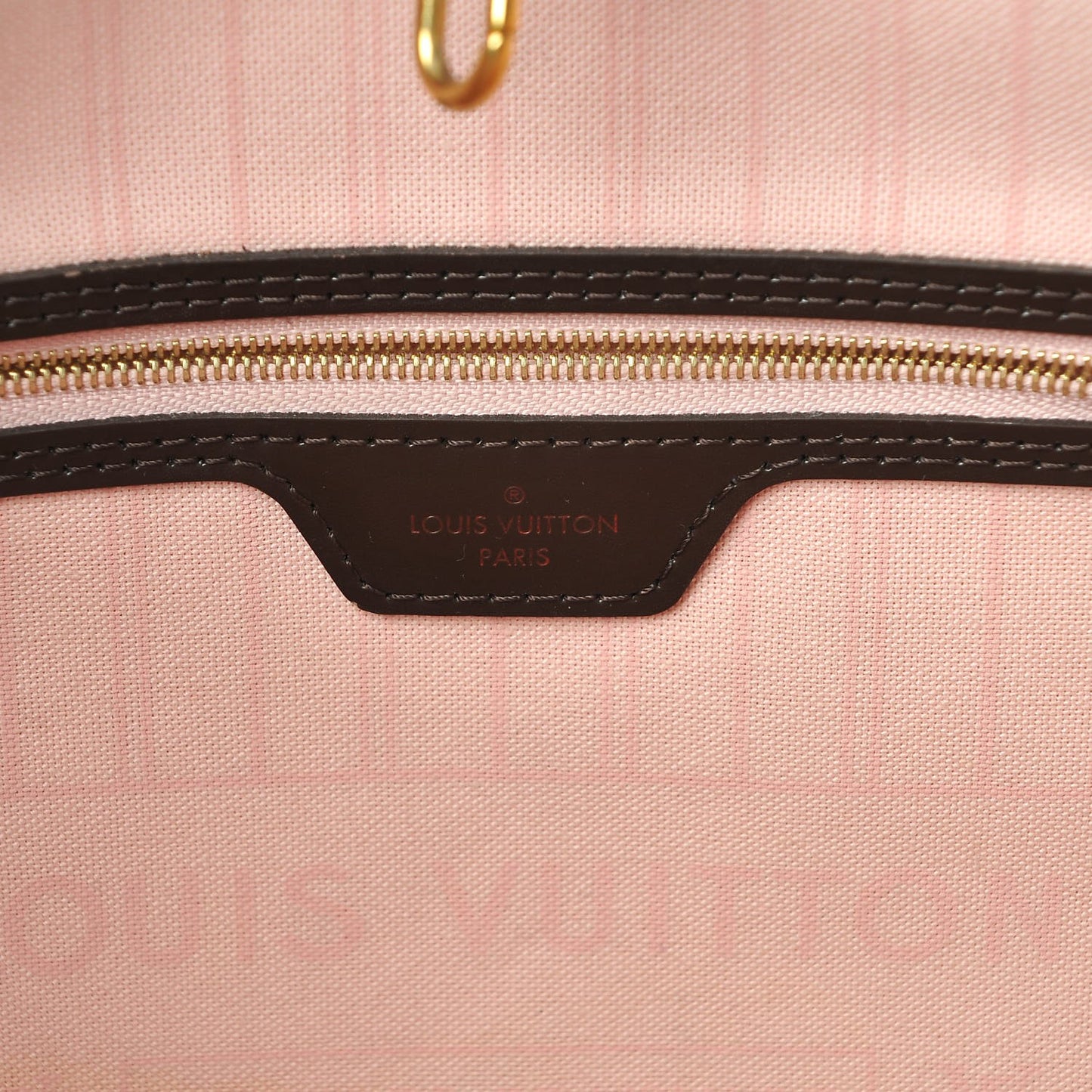 Damier Ebene Neo Neverfull MM Rose Ballerine