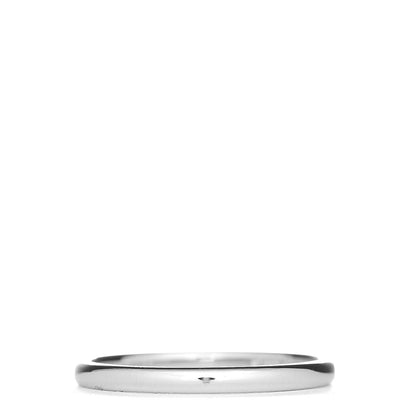 Tiffany Platinum 2mm Classic Wedding Band Ring 58 8.5 1 of 5