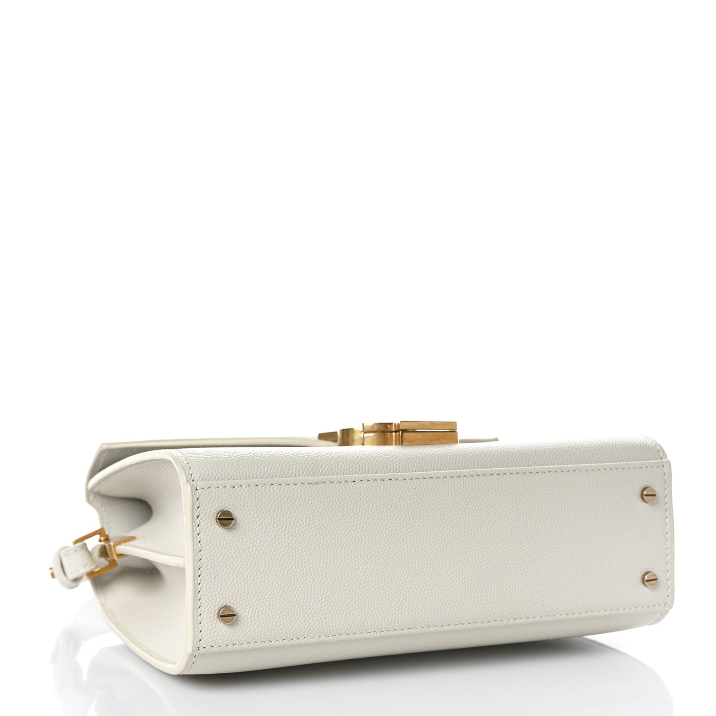 Grain de Poudre Mini Classic Monogram Cassandra Top Handle Vintage White